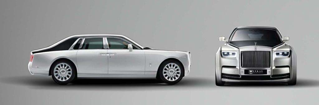 Armored Luxury Rolls Royce Phantom